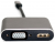 Адаптер Alluminium Type-C to HDMI / VGA