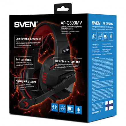 Игровые Наушники SVEN AP-G890MV