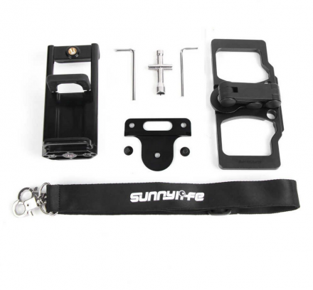 Держатель планшета/монитора CrystalSky серии DJI Mavic / Air / Mini и Spark (Чёрный) (Алюминиевый сплав) (SunnyLife)