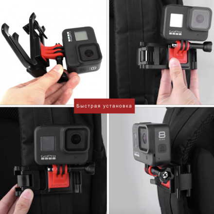 Крепление на рюкзак для экшн-камер (SunnyLife)
