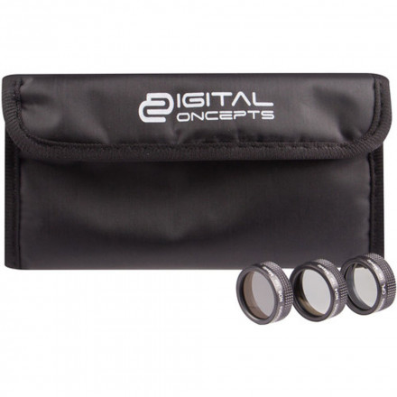 Фильтры для DJI Mavic Комплект (CPL/ND4, ND8)