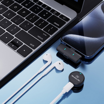 Беспроводной Микрофон K31 (Type-C) (Петличка)