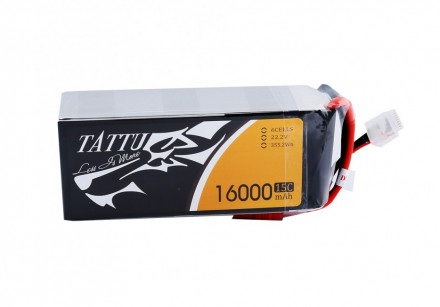 Аккумулятор Tattu 16000мАч 6S 15C 22,2В LiPo