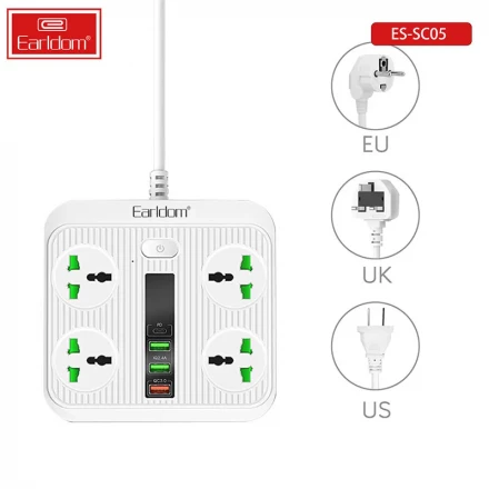 Сетевой фильтр Earldom ES-SC05