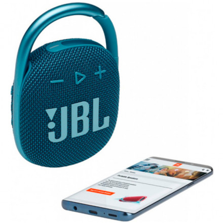 Портативная колонка JBL Clip 4 Blue