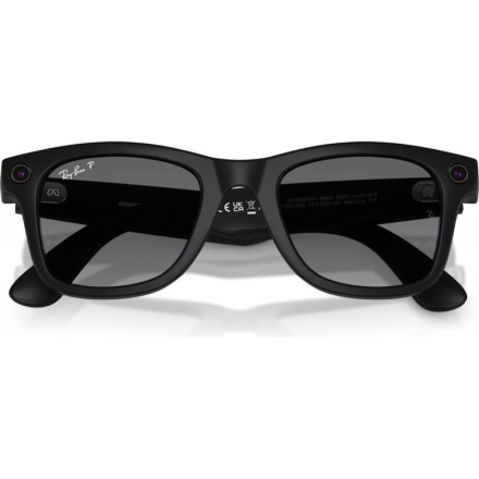 Ray-Ban Meta Wayfarer Gen 2 RW4012 Matte Black Polar Gradient Graphite — смарт-очки с камерой, поляризацией и Bluetooth
