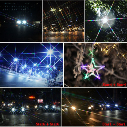 Набор линз для мобильной съемки JuneStar (Macro+Star+ND filter) 52mm