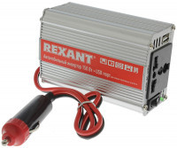 Автомобильный инвертор REXANT 150W 12V-220V с USB 202-015