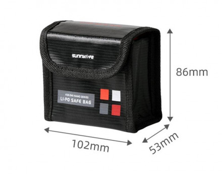 Огнеупорный чехол для аккумуляторов Autel EVO Nano (SunnyLife)