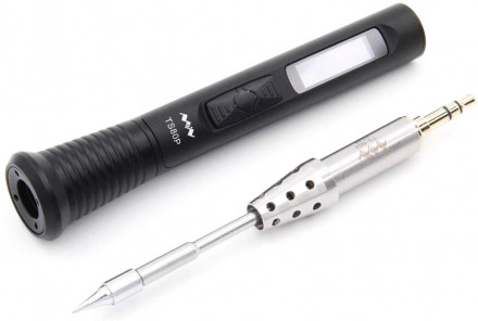 Паяльник Miniware TS80P (Чёрный) с жалом TS-B02