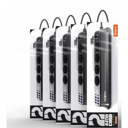 Удлинитель MoXom MX-ST05 (6USB+ 2TYPE-C OUTPUT 3.4A)
