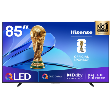 Телевизор Hisense 85E7Q — 85", QLED, 4K, Smart TV, Wi-Fi