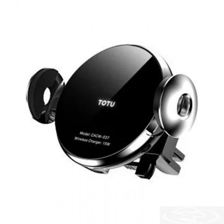 Автодержатель Totu CACW-037 15W с беспроводной зарядкой