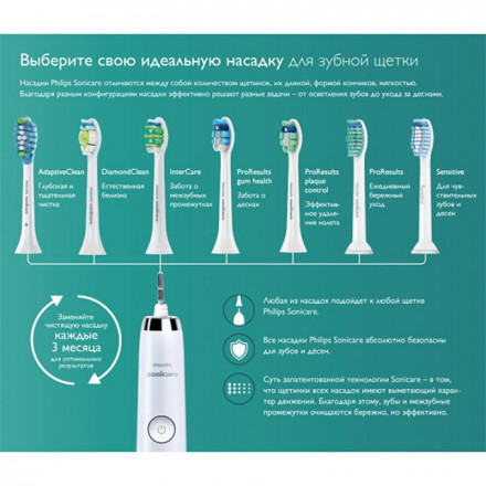 ЭЛЕКТРИЧЕСКАЯ ЗУБНАЯ ЩЕТКА PHILIPS SONICARE DIAMONDCLEAN HX9332/35