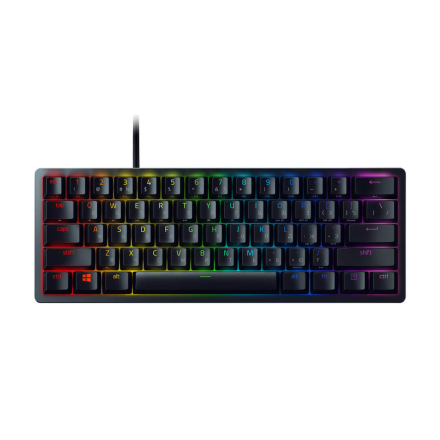 Компактная игровая оптическая клавиатура Razer Huntsman Mini (Red Linear Switch)