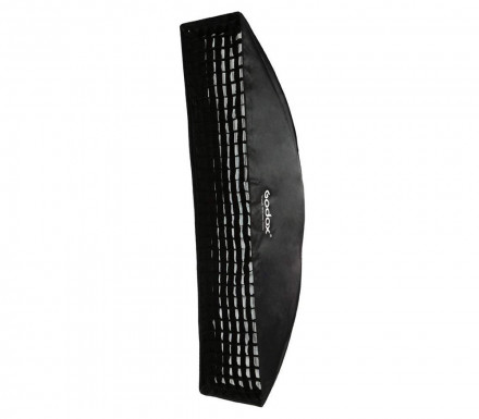 Комплект Стрипбокс с сотами Godox + Осветитель DLC400 Pro + Усиленная Стойка