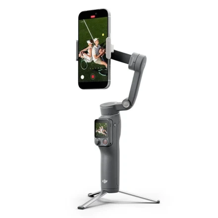 Стабилизатор для смартфона DJI Osmo Mobile 8P с 3-осевой стабилизацией, Osmo FrameTap, ActiveTrack 8.0 и встроенным штативом