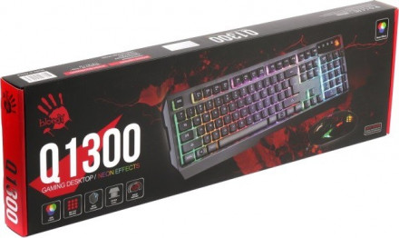 Клавиатура с мышью A4Tech Bloody Q1300