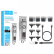Машинка для стрижки Hoco DAR63 Hair Clipper — удобный и практичный инструмент для домашнего ухода за волосами и бородой.
