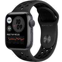 Смарт-часы Apple Watch Nike Series 6 40mm Space Gray Aluminium Black Nike Band M00X3  Смарт-часы Apple Watch Nike Series 6 40mm Space Gray Aluminium Black Nike Band M00X3