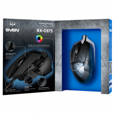 Программируемая игровая мышь SVEN RX-G975