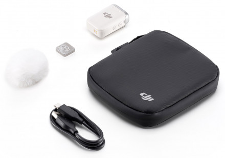 Микрофон DJI Mic 2 (Pearl White) (Петличка)