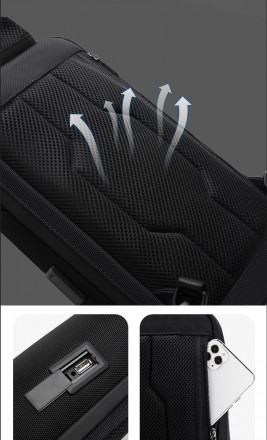 Однолямочный рюкзак Arctic Hunter XB00115