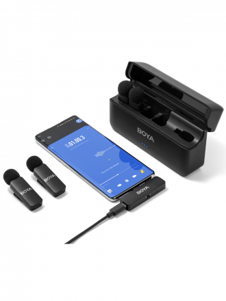 Беспроводной Микрофон Boya BY-V4U (Петличка)