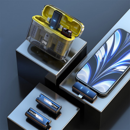 Двойной Беспроводной Микрофон Magic X2 Pro (Петличка)