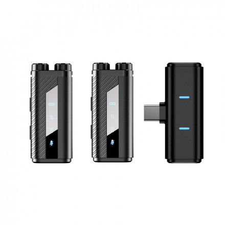 Двойной Беспроводной Микрофон Magic X2 Pro (Петличка)