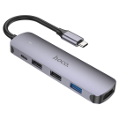 Хаб USB-C 5-в-1 Hoco HB27