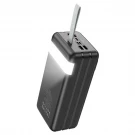 Внешний аккумулятор Hoco J86B 60000 mAh | Компактный Power Bank с быстрой и безопасной зарядкой Внешний аккумулятор Hoco J86B 60000 mAh | Компактный Power Bank с быстрой и безопасной зарядкой