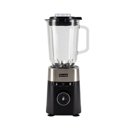 Стационарный блендер Rondell RDE-1254 — мощность 1200 Вт, стеклянный кувшин 1.5 л, импульсный режим и колка льда