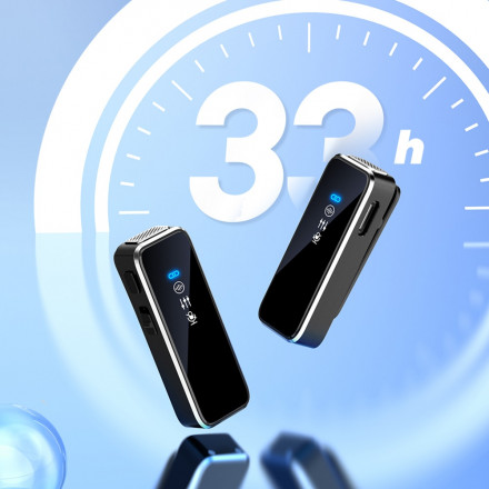 Беспроводной петличный микрофон N3 Lightning Iphone (Двойной)