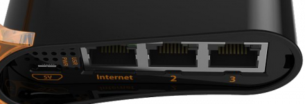 Беспроводной мини роутер MikroTik hAP RB931-2nD