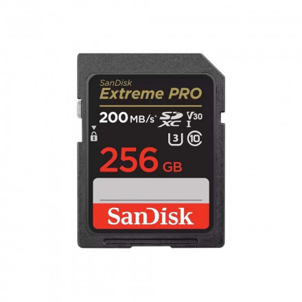 SD Карта SanDisk Extreme Pro V30 (200mb/sec)
