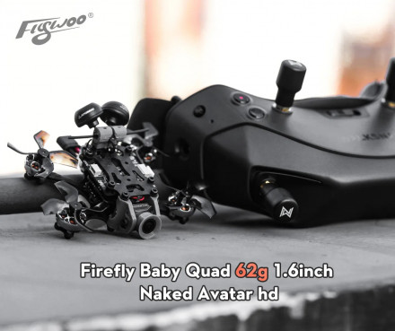 Квадрокоптер Flywoo Firefly 1.6' Baby HD V1.3 с Walksnail Avatar