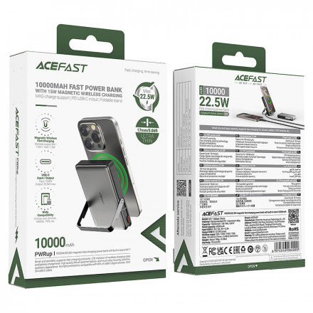 Беспроводной Павербанк AceFast M17 (22.5W 10000mAh)