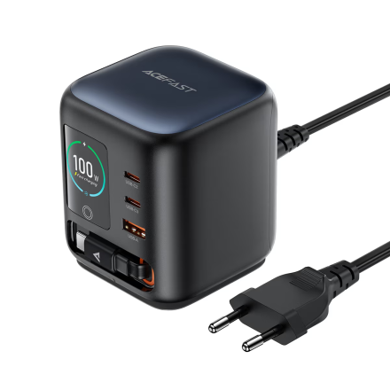 Настольное GaN зарядное устройство ACEFAST Z10 PD100W Smart Desktop Power Station
