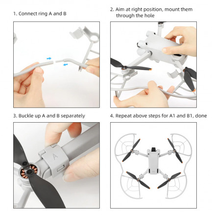 Защита пропеллеров DJI Mini 3 Pro (SunnyLife)