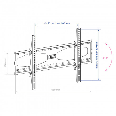 Настенный кронштейн для LED/LCD телевизоров KROMAX STAR-22