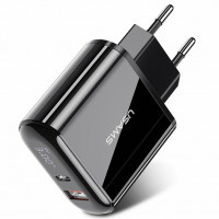 Сетевой адаптер Usams US-CC085 T23 18W Сетевой адаптер Usams US-CC085 T23 18W