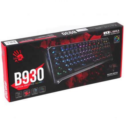 КЛАВИАТУРА ИГРОВАЯ A4 TECH BLOODY B930