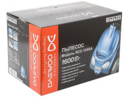 Пылесос Daewoo RCC-154SA