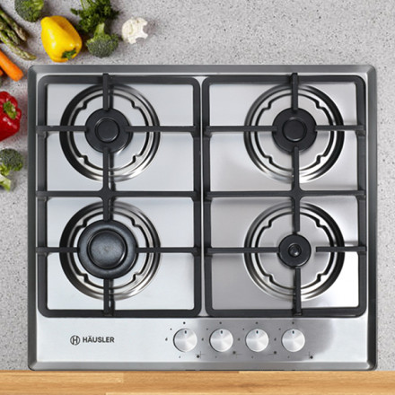 Газовая варочная панель Hausler M 640 BTF Inox