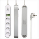 Удлинитель с USB разъемами LDNIO 4U(SE4432)