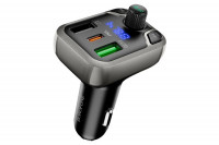 Автомобильное зарядное устройство и FM передатчик BC38 Автомобильное зарядное устройство и FM передатчик BC38