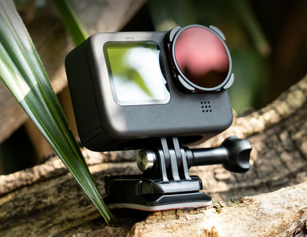 Поляризационный CPL фильтр GoPro HERO12/11/10/9 Black и 11 Black Mini (Freewell)