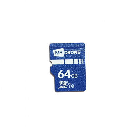 Карта памяти 64Gb MyDrone microSDXC Class 10 UHS-I U3 (MIXZA)