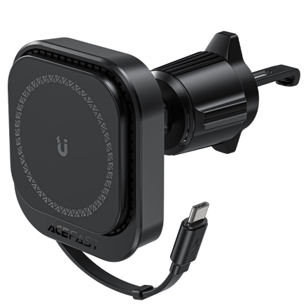 Магнитный автомобильный держатель с беспроводной зарядкой ACEFAST AIRCHARGE (D32)